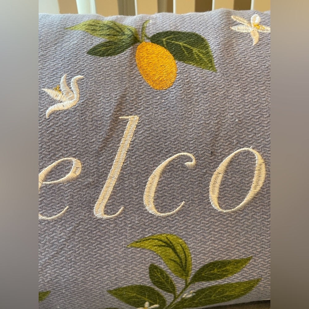 Welcome Accent Pillow - Picture 4 of 7